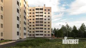 2-к квартира, строящийся дом, 59м2, 8/9 этаж