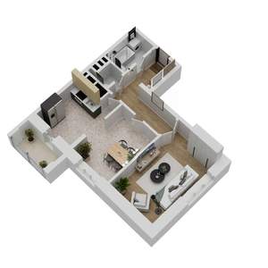 2-к квартира, вторичка, 51м2, 9/9 этаж