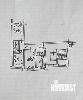 3-к квартира, вторичка, 66м2, 4/9 этаж