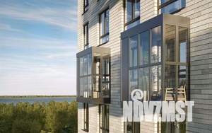 2-к квартира, строящийся дом, 59м2, 23/25 этаж