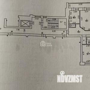 2-к квартира, вторичка, 64м2, 3/9 этаж