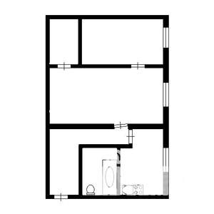 2-к квартира, вторичка, 43м2, 4/5 этаж