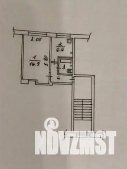1-к квартира, вторичка, 31м2, 2/5 этаж