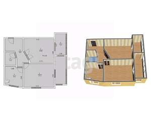 2-к квартира, вторичка, 59м2, 10/10 этаж