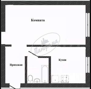 1-к квартира, вторичка, 31м2, 4/5 этаж