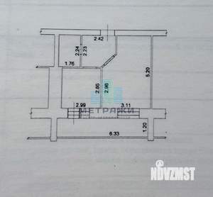 1-к квартира, вторичка, 38м2, 2/10 этаж
