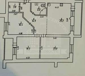 3-к квартира, вторичка, 108м2, 7/9 этаж