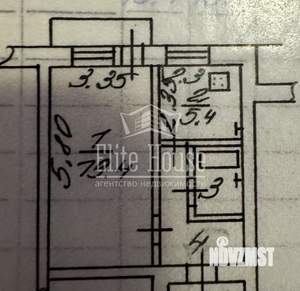 1-к квартира, вторичка, 33м2, 1/5 этаж