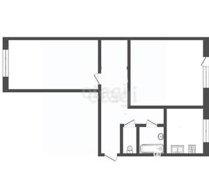 2-к квартира, вторичка, 44м2, 1/5 этаж