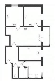 4-к квартира, вторичка, 58м2, 2/5 этаж