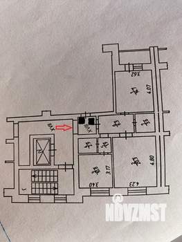 2-к квартира, вторичка, 61м2, 4/9 этаж