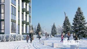 2-к квартира, вторичка, 66м2, 6/16 этаж