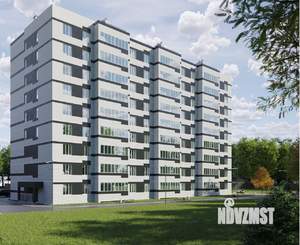 1-к квартира, строящийся дом, 43м2, 6/9 этаж