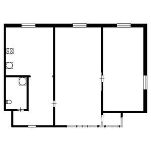 2-к квартира, вторичка, 42м2, 3/4 этаж