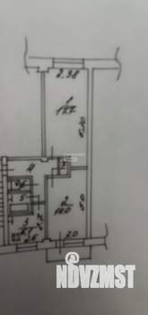 2-к квартира, вторичка, 47м2, 3/5 этаж