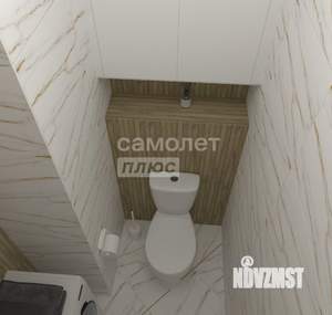 2-к квартира, вторичка, 55м2, 2/12 этаж