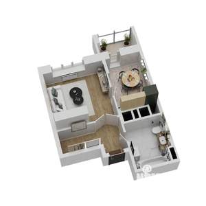 1-к квартира, вторичка, 36м2, 3/9 этаж