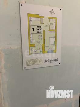 1-к квартира, вторичка, 39м2, 7/16 этаж