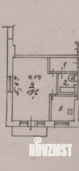 1-к квартира, вторичка, 32м2, 5/5 этаж