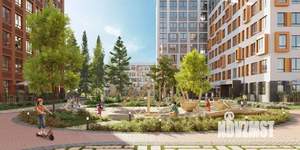 2-к квартира, строящийся дом, 69м2, 9/9 этаж