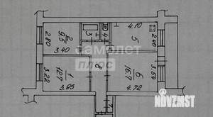 3-к квартира, вторичка, 62м2, 2/9 этаж