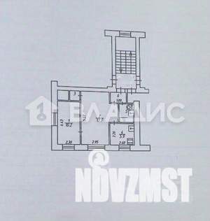 2-к квартира, вторичка, 40м2, 4/5 этаж