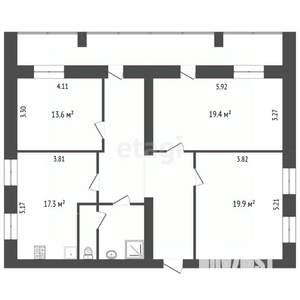 3-к квартира, вторичка, 99м2, 9/10 этаж