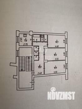 3-к квартира, вторичка, 77м2, 5/5 этаж