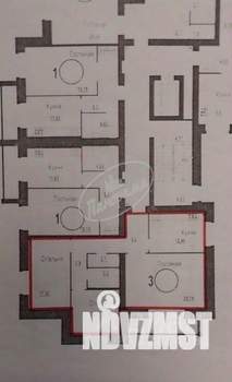 3-к квартира, вторичка, 85м2, 5/9 этаж