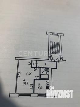 1-к квартира, вторичка, 33м2, 2/5 этаж