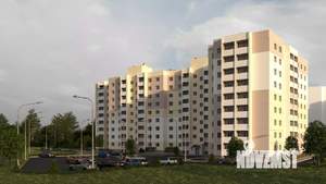 1-к квартира, строящийся дом, 49м2, 3/9 этаж