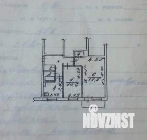 2-к квартира, вторичка, 45м2, 5/5 этаж