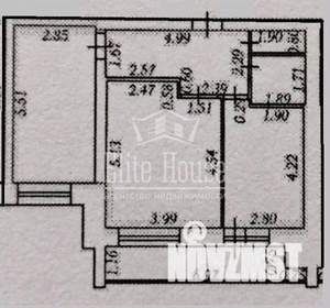 2-к квартира, вторичка, 65м2, 6/10 этаж