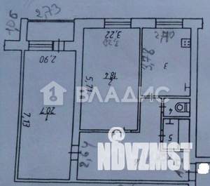 2-к квартира, вторичка, 71м2, 6/7 этаж