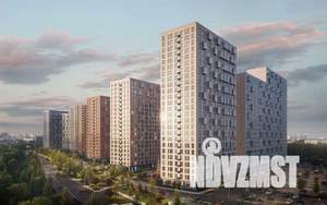 1-к квартира, строящийся дом, 36м2, 16/21 этаж