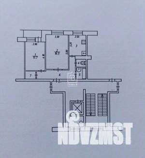 2-к квартира, вторичка, 51м2, 5/9 этаж