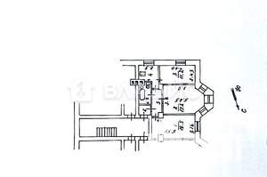 3-к квартира, вторичка, 62м2, 1/2 этаж