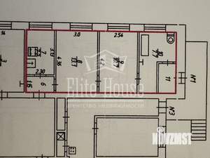 2-к квартира, вторичка, 44м2, 1/6 этаж