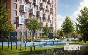 1-к квартира, строящийся дом, 34м2, 12/25 этаж