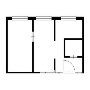 2-к квартира, вторичка, 47м2, 5/5 этаж