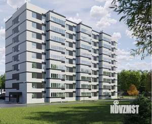 1-к квартира, строящийся дом, 42м2, 6/9 этаж