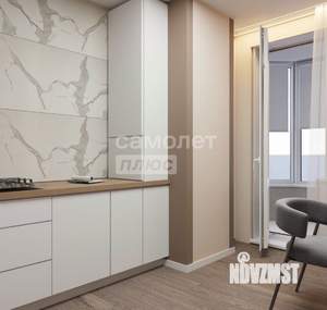 2-к квартира, вторичка, 55м2, 2/12 этаж