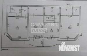 3-к квартира, вторичка, 89м2, 15/17 этаж