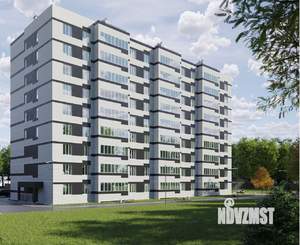 2-к квартира, строящийся дом, 57м2, 4/9 этаж