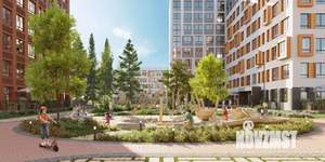 2-к квартира, строящийся дом, 57м2, 3/9 этаж