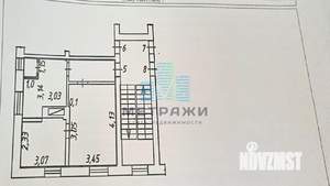 2-к квартира, вторичка, 34м2, 2/2 этаж