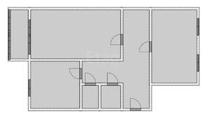 2-к квартира, вторичка, 59м2, 9/10 этаж