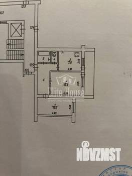 2-к квартира, вторичка, 46м2, 9/9 этаж