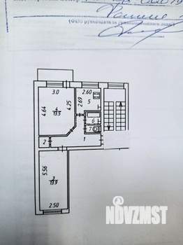 2-к квартира, вторичка, 44м2, 3/5 этаж