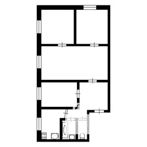 4-к квартира, вторичка, 59м2, 2/5 этаж